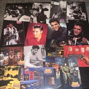 15ct 1990’s Assorted Elvis Presley Trading Cards NRMT